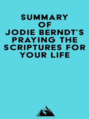 cover image of Summary of Jodie Berndt's Praying the Scriptures for Your Life